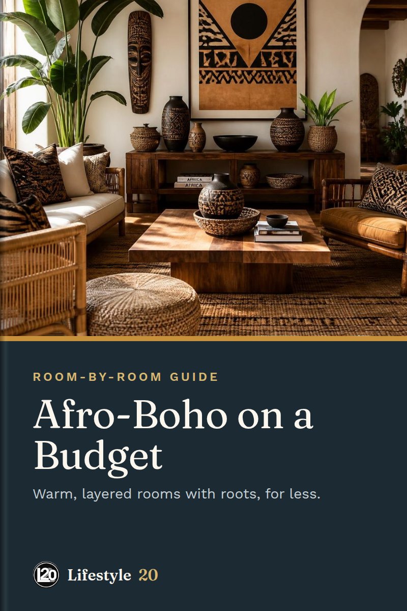 Afro-Boho on a Budget ebook cover